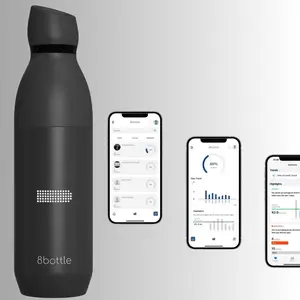 8bottle Series 1 Smart Water Bottle - Perfect for On-The-Go Hydration Drink Drinkware