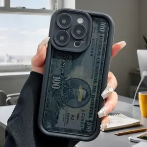 Personality Money Pattern Case for IPhone17 16 15 14 Pro Max 13 12 11 17AIR Plus   Personality Money Pattern Case for iPhone 16/15/14/13/12/11 Series (Including Pro Max/Plus)