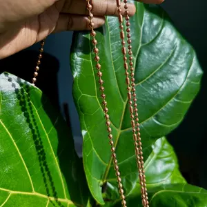 Pure Copper Belly Chain With Crystal Charm! Copper waist chain copper belly chain Dailycopper jewelry