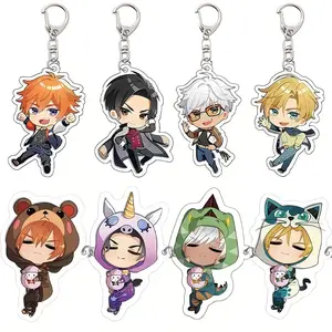 Obey Me! Chibi Anime Keychains! Cute Keyring Accessory, Fun Charm For Backpack Or Purse | High Quality and Customer Favorite Items