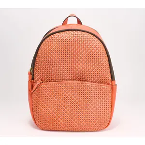 Patricia Nash Woven Leather Turi Backpack