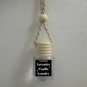 Lavender Vanilla Clean Laundry Scented Car Air Freshener Diffuser