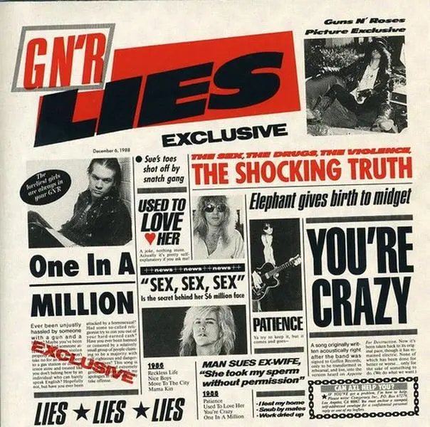Guns N' Roses - G N R Lies  [COMPACT DISC - CD] Explicit