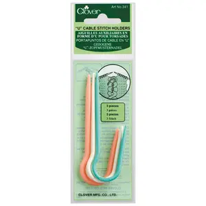 "J" Shaped Cable Stitch Holders