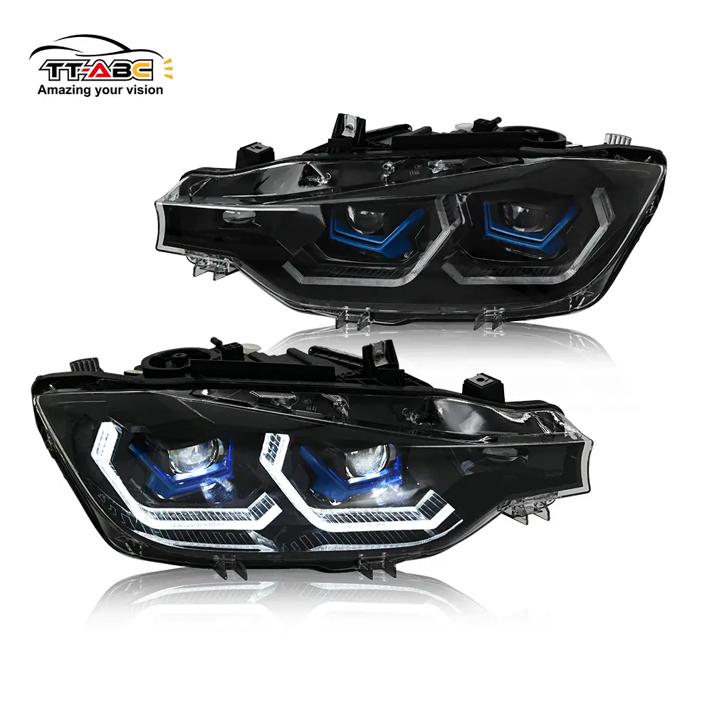 TT-ABC Vehicle-Specific Fit LED Headlight Assembly for 2013-2018 BMW 3-Series F30/F31 328i 335i, Bright LEDs with Energy Efficiency, High Performance, High Visibility for Outdoor Driving