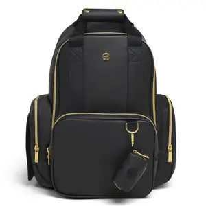 Huggies Sunshine Pack Diaper Bag - Black Leather
