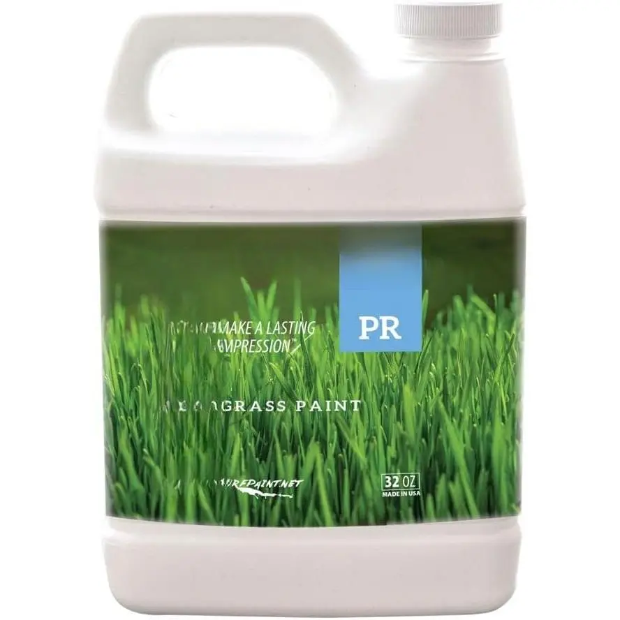Turf Colorants - Perennial Rye Spray On Green Grass  For Lawns - Revives Dry, Patchy Yards - Light Grass Hue - Easy To Use, Concentrated Turf Grass Dye - Covers Approx 1,000 Sq Ft - 32Oz