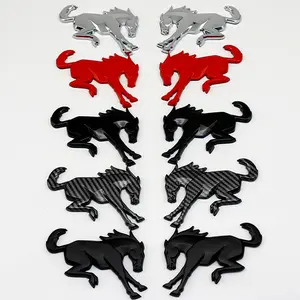 Ford Bronco Car Stickers, 3D Horse Shape Decals, Tailgate & Fender Accessories, Animal Design Emblem, Hot Appearance Upgrade