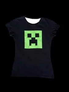 Retro Emo Garbage Y2k Kawaii Men's and Women's Fashion Trends Daily Casual Top Activewear Tee Athletic T Shirt Sports T-shirt