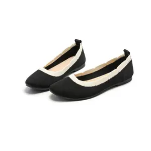 Womens breathable flats shoes