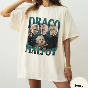 Draco Malfoy Vintage Shirt, Gift For Women and Man Unisex T-Shirt