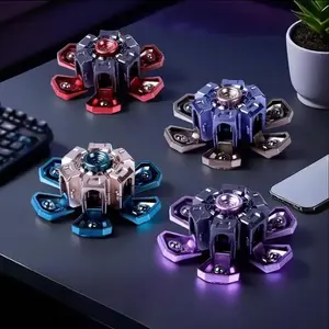 Handheld Rotating Stress Relief Toy, Available in 4 Colors, Perfect for Relaxing and Reducing Anxiety, Creative Gift Idea for Teens