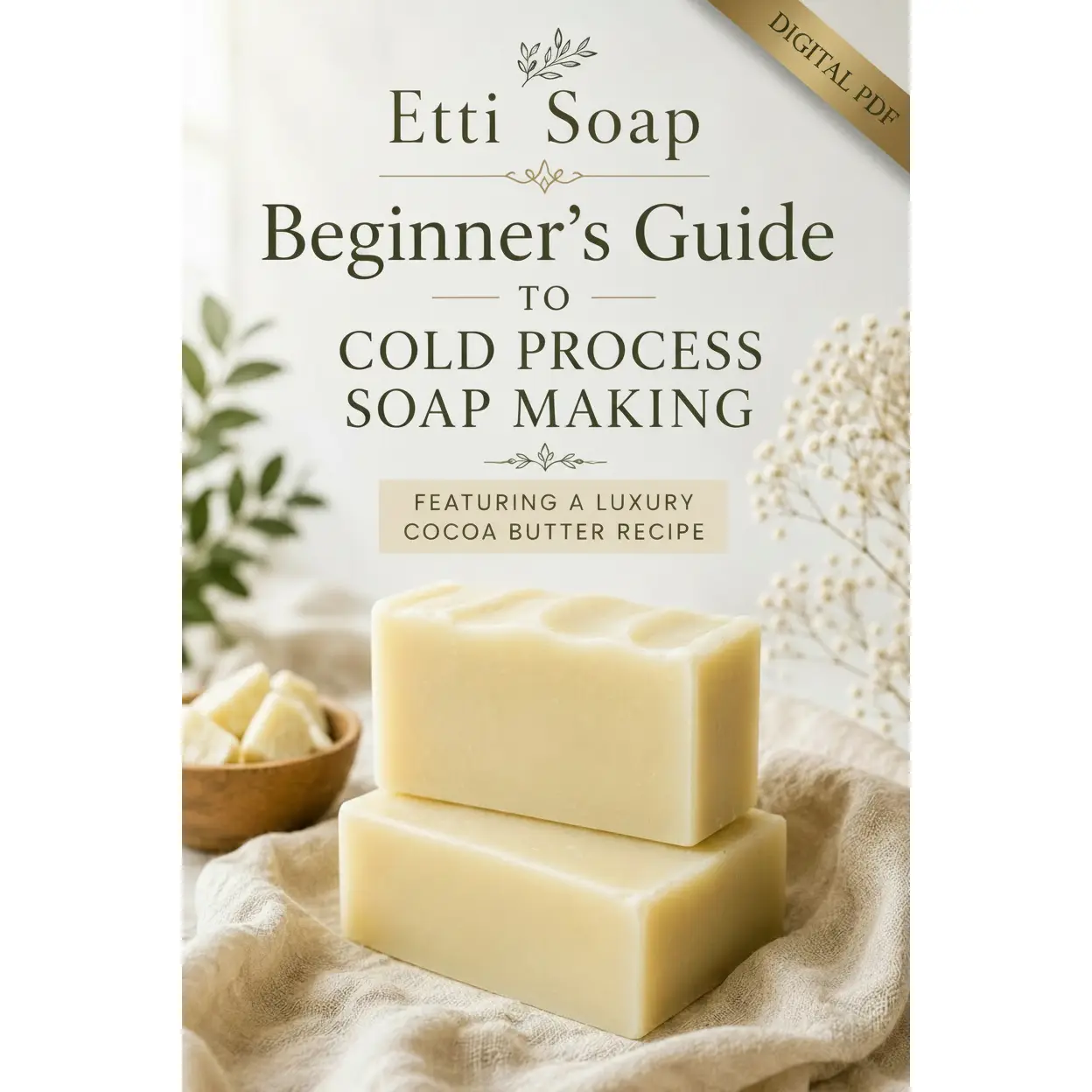 Beginner’s Guide to Cold Process Soap Making (Includes Full Recipe)