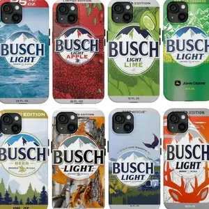 B.u.s.c.h Apple Farm Style Phone Case for iPhone & Samsung | Rustic Beverage Inspired Tough Protective Cover Compatible with iPhone 11 12 13 14 15 16 17 Pro Max