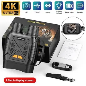 Night vision goggles, 10x digital zoom infrared night vision binoculars, professional camping specifications, 800M night vision, 2.8-inch.
