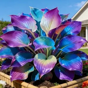 No Green Thumb? 1000+ Purple & Blue Hosta Seeds Thrive Anywhere
