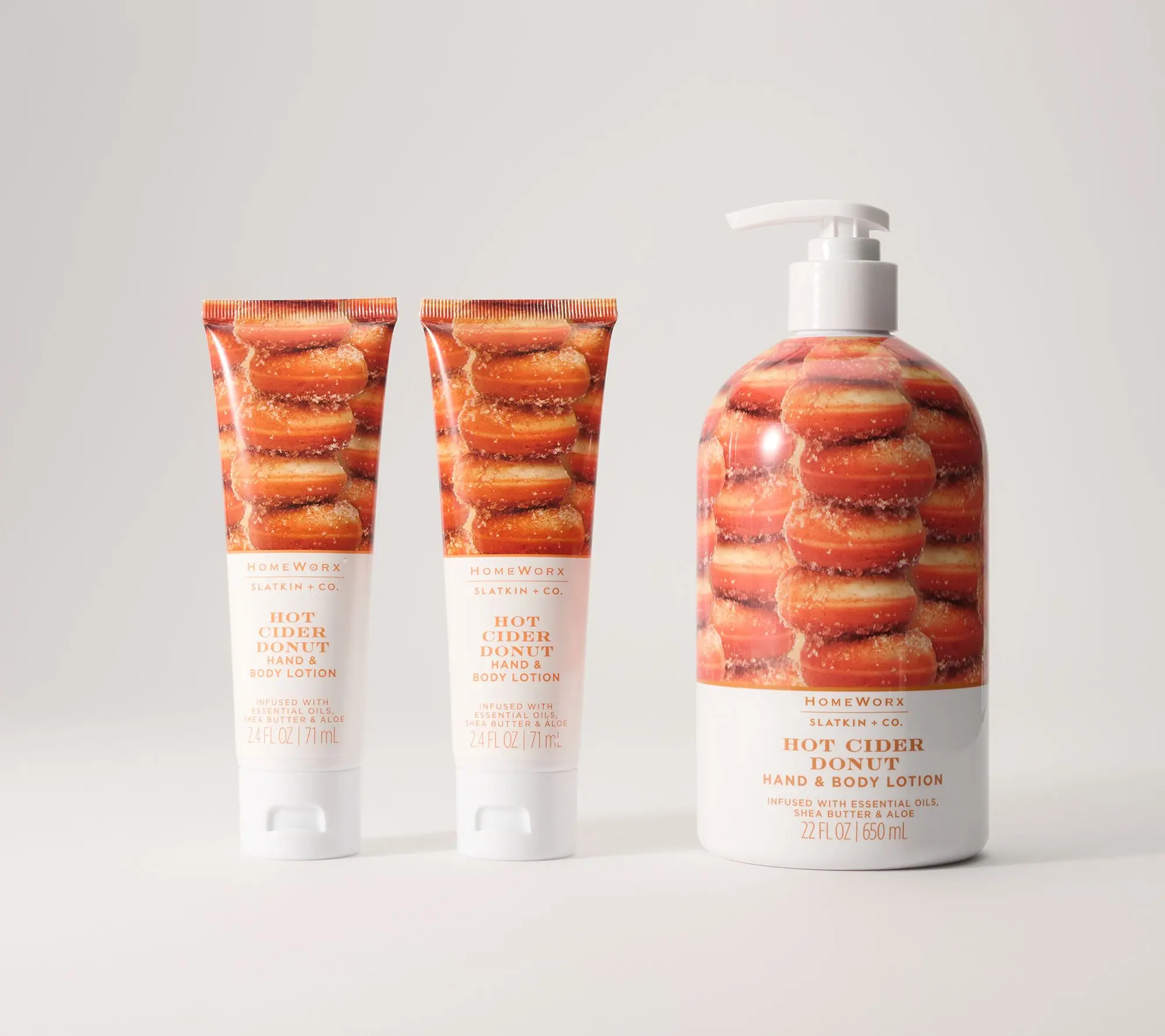 HomeWorx by Slatkin + Co. Home and Away Harvest Hand & Body Lotion Set