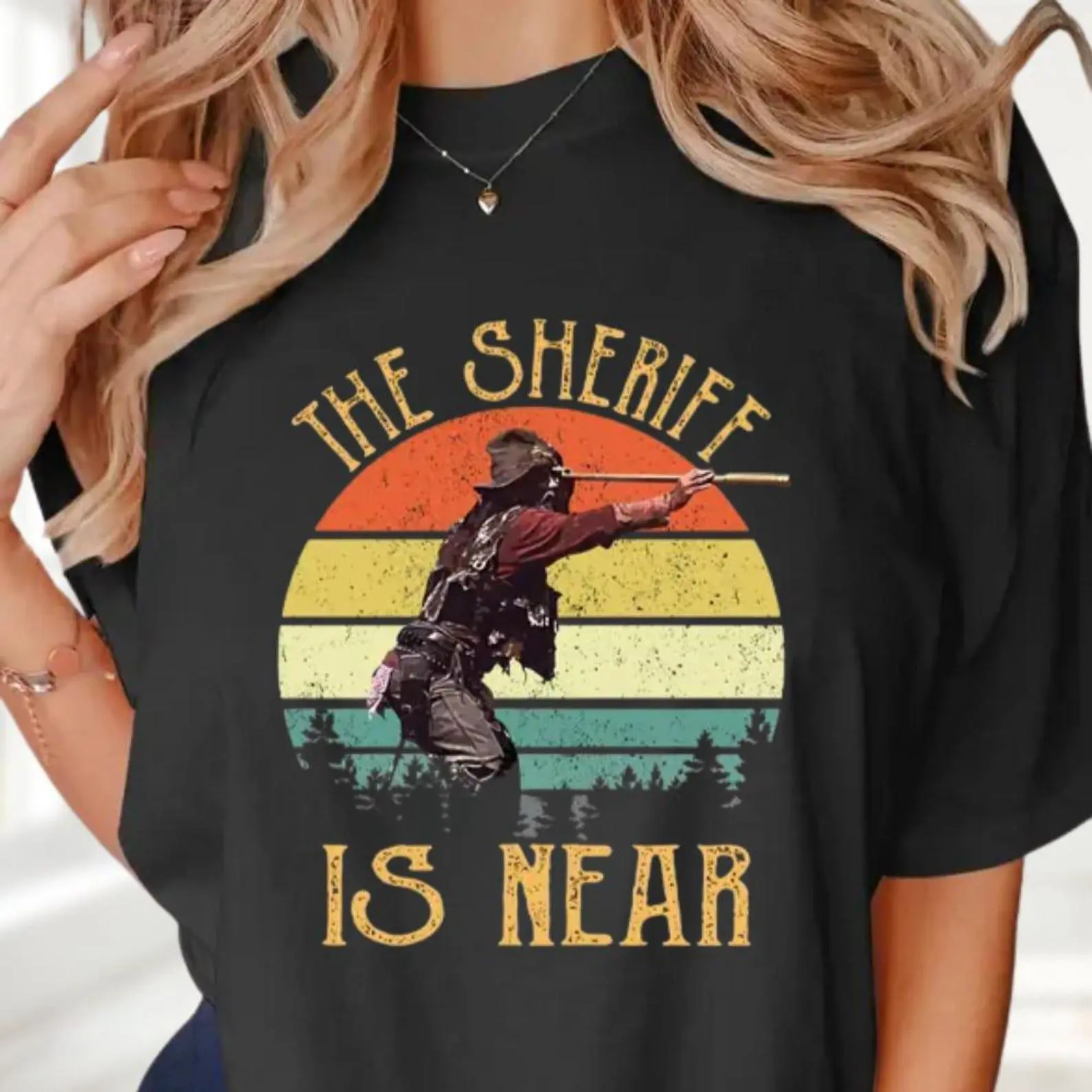 The Sheriff Is Near Shirt, Vintage Movies Quote Shirt, Vintage Movie Shirt, Sheriff Shirt, Men Women Children Kids T-shirt Hoodie Sweatshirt