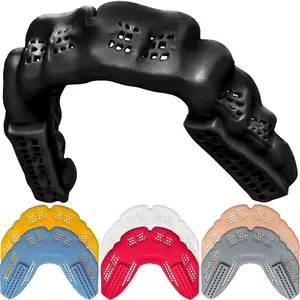 World’s Thinnest Most Breathable Mouth Guard is 3X Stronger! Mouth Guard For BJJ, Lacrosse, Football, Basketball, MMA, Wrestling, Hockey, Rugby, Boxing, Grinding Teeth, Adult, Youth, Braces