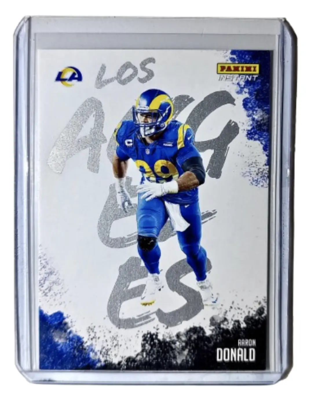 Aaron Donald 2020 Panini NFL Instant My City #1 Football Card 1 of 1275