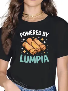 100% Cotton Funny Lumpia Art for Men Women Filipino Spring Roll Lumpia T-Shirt