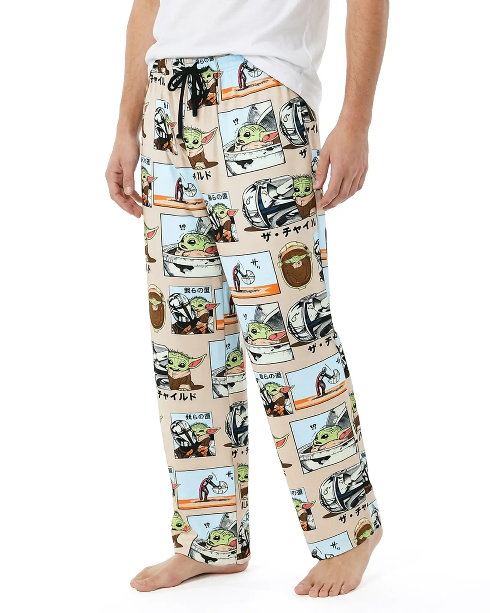 Disney Star Wars Pajama Pants The Mandalorian Comic Panel Sleepwear