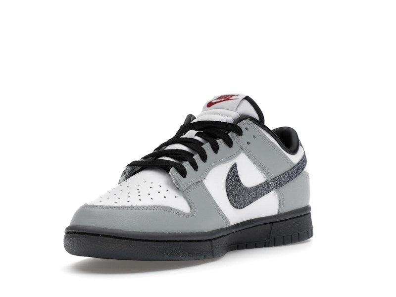 Nike Women's Dunk Low LX Glitter Swoosh White Light Smoke Grey, from StockX