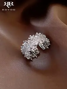 Elegant Fashion Jewelry Brooch Pin, Luxury Zircon Embellished Design, All-Season Wearable Accessory, Perfect Gift Idea