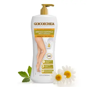 Goicoechea Calming Touch Body Lotion, 1-Pack, 13.5 oz .  Moisturizing Skin Care with Arnica & Chamomile, Improves Appearance of Varicose Veins & Blemishes, Smooths & Tones.