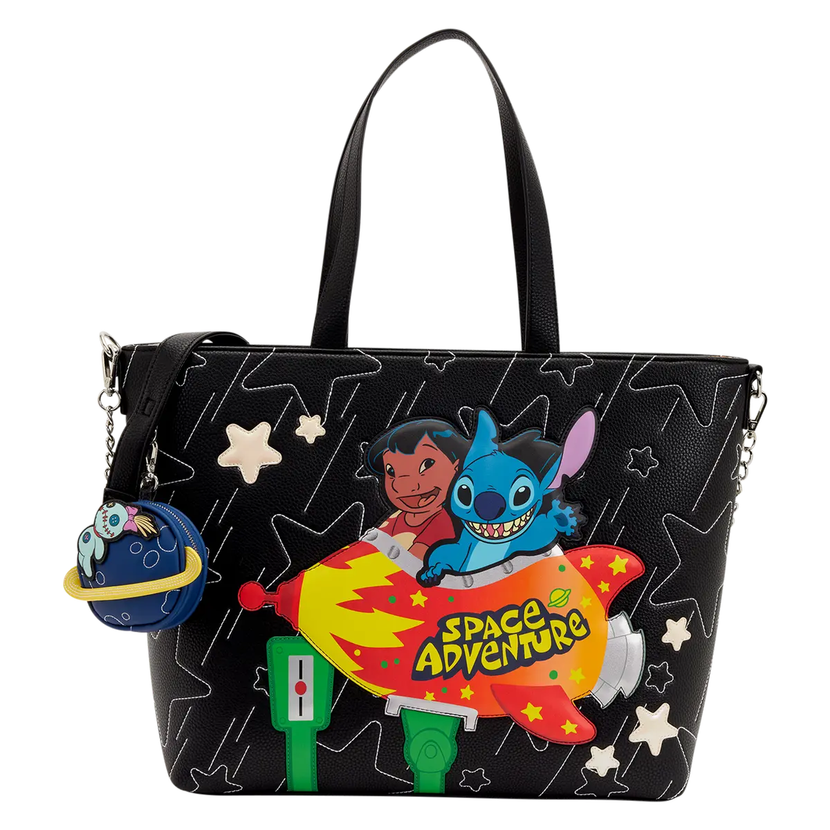 Disney Lilo & Stitch Space Adventure Tote Crossbody Bag