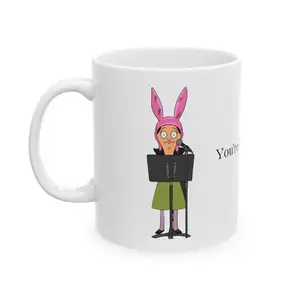 Bob's Burgers Tina & Louise Gift Ceramic Mug - scs15253