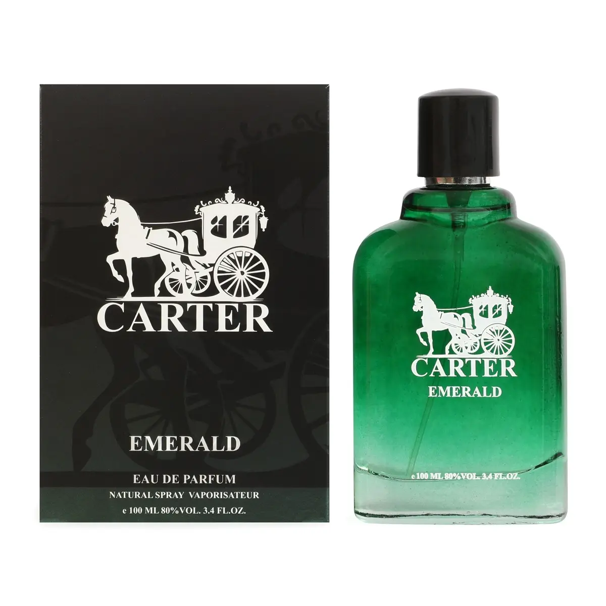 CARTER EMERALD SPRAY PERFUME EAU DE PARFUM FOR MEN - 100ML/3.4FL.OZ