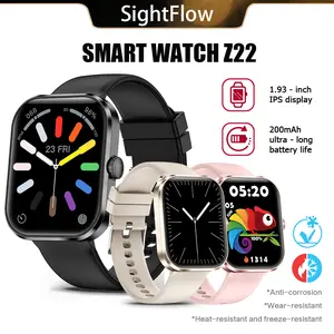 Smart Watch with 1.93" Dial Wireless Calling Dialing 100+ Sport Modes Fitness Tracker with Various APP Reminders Call Message Reminder Touch Screen Compatible with iPhone Android Wearable Smart Bracelet Digital Wristwatch Fall Gift