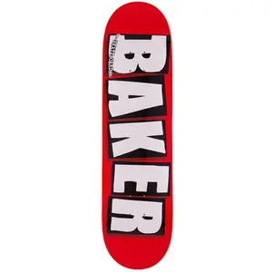 Baker Deck Brand Logo White 8.5"