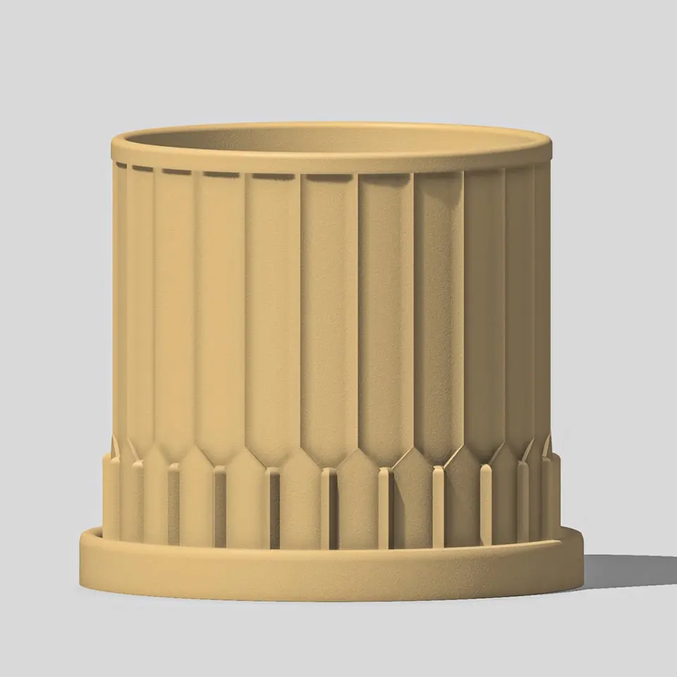 Meridian Plant Pot Unique for Home and Garden Decor