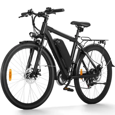 merax electric bicycle 26” Aluminum Mountain Bike 7 Speed E-Bike, 36V Lithium – Ultra Pickleball reaching up to 28MPH Sports Equipment Sgm Arrow Mountain