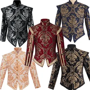 Movie-inspired role-playing costume, men's brown shirt and pants set, Halloween carnival party costume