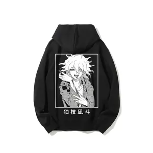 Danganronpa Nagito Komaeda Printed Unisex Casual Hoodie