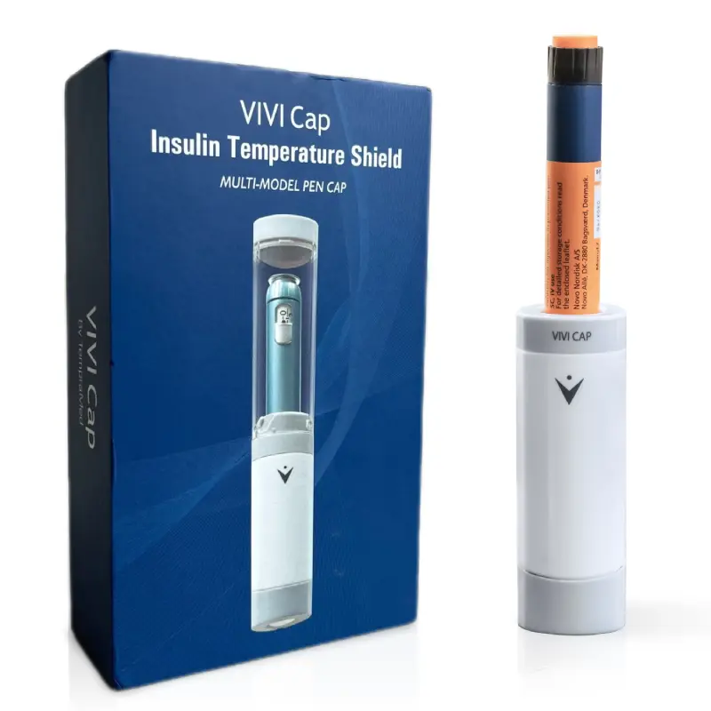 VIVI Cap: Thermal Insulin Pen Carrying Case | Diabetes, Pens, Allergies |  Healthcare