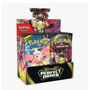 Pokemon TCG Perfect Order Booster Box Sealed Mega Evolution Trading Card Game Collectible Cards