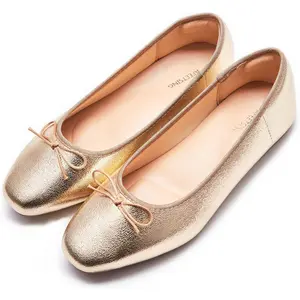Women's Round Toe Ballet Flats Comfortable Bow Dressy Flats Shoes for WomenGift