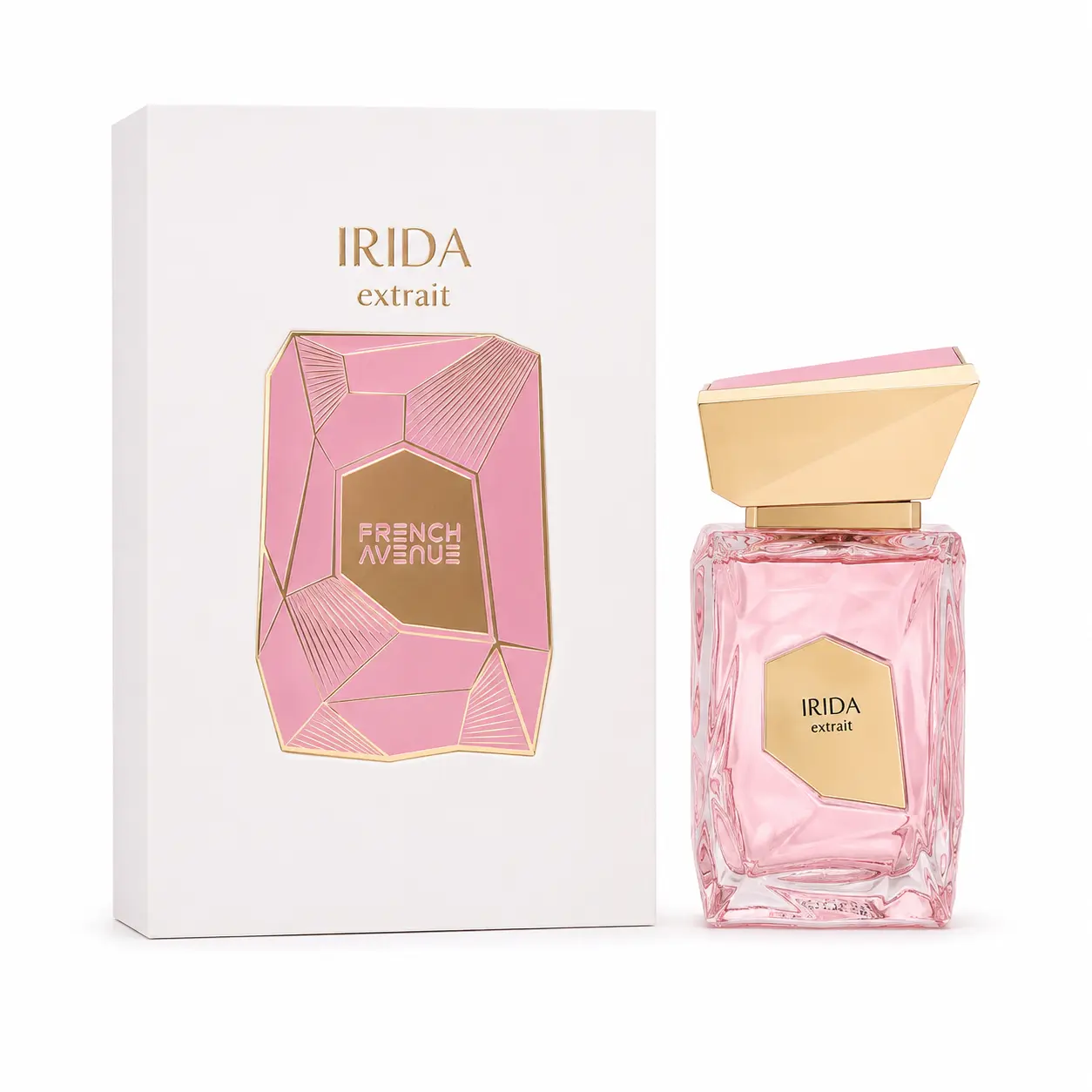FRENCH AVENUE IRIDA Extrait de Parfum - Unisex 3.4fl.oz/100ml Amber Fragrance Scent, Elegant Alluring Fragrance
