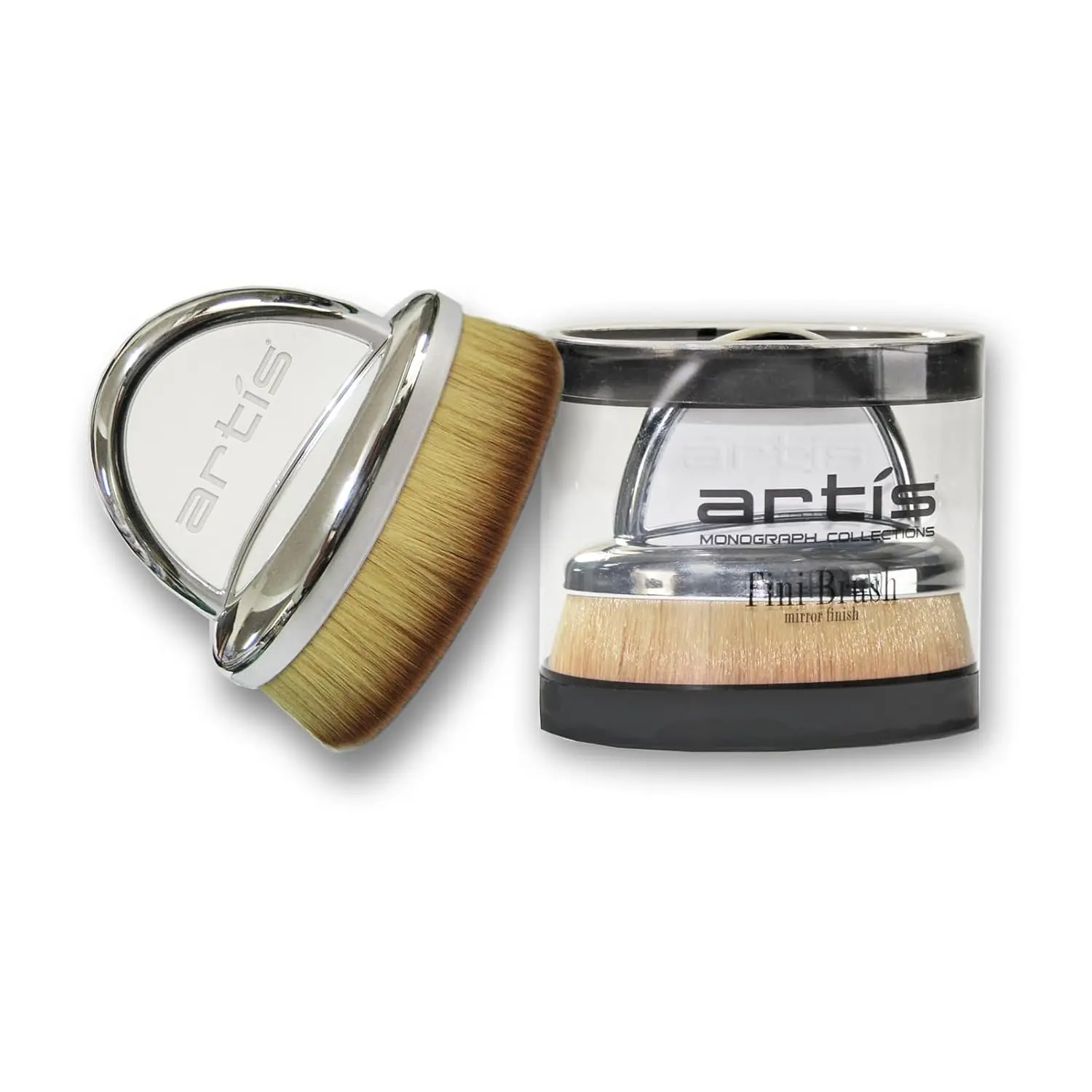 Artis Elite Fini Brush, Universal Foundation Brush for Liquid Makeup, Powder, Cream & Mineral Products, Dense Makeup Brush for Contour, Blush, Bronzer, Highlighter & Setting Powder