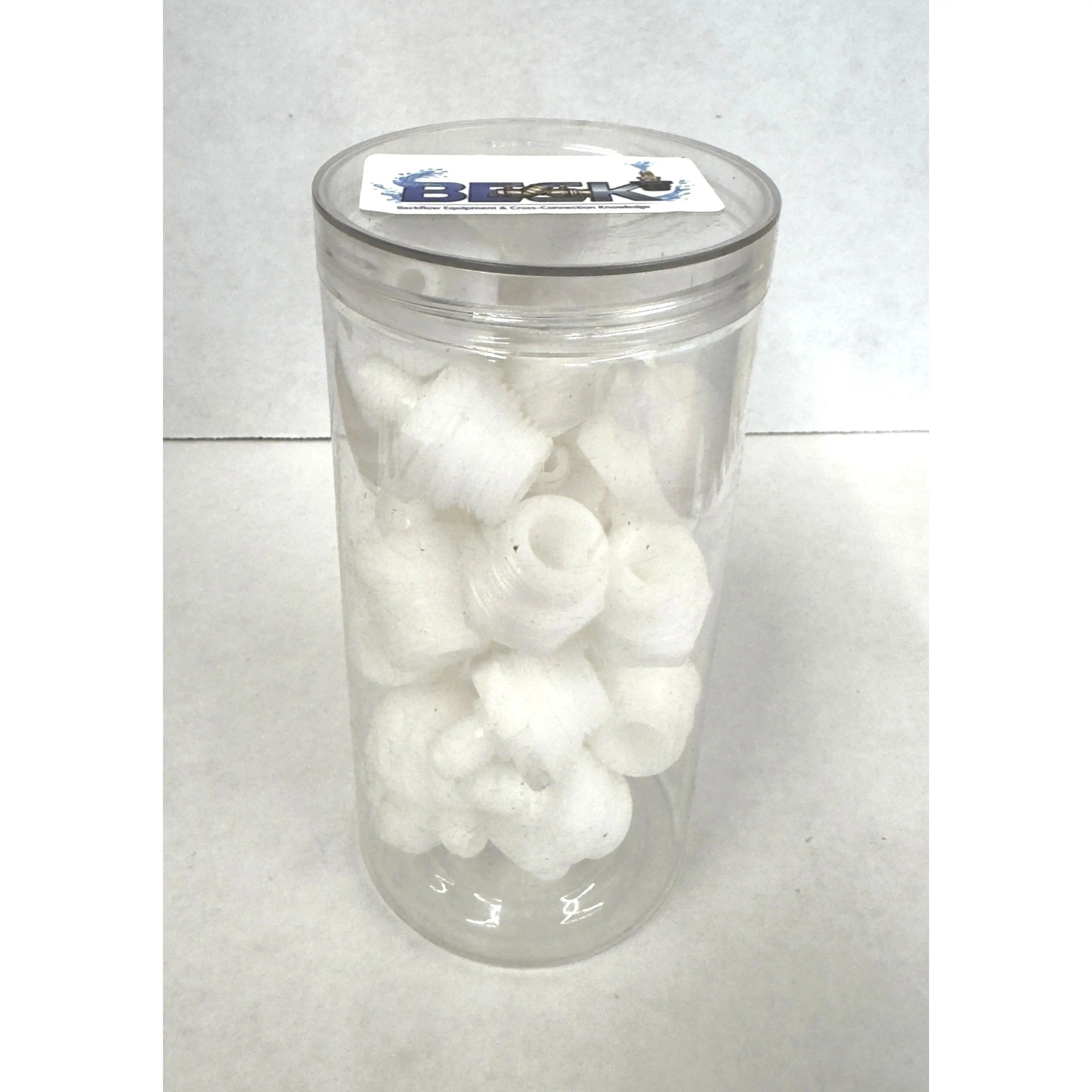 Mr. Bac Flo Backflow Prevention Test Multipurpose Nylon Fitting Bushing with 1/4 inch Flare 28 Count Container
