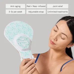 Omnilux Contour Glove Red & Near-Infrared LED Light Therapy Mask + Radiansome100 Advantage Ritual Kit for Anti-Aging & Skin Rejuvenation