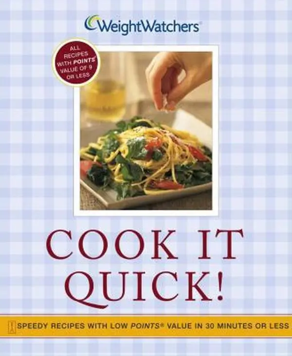USED Book - Cook It Quick!: Speedy Recipes with Low POINTS Value in 30 Minutes or Less by Weight Watchers (Paperback) - english