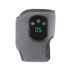 1PC Heating Ankle Bracelet, 5-Level Infrared Heat, 3-Level Vibration Massage, Smart Temperature Control, 30-Min Timer, Breathable, Anti-Slip