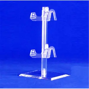 212 MAIN 2-Tiered Eyewear Display Stand, Motorcycle Protective Gear Accessory, Two-Tiered