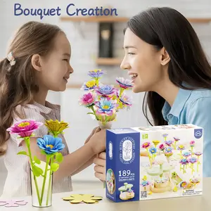 2026 New DIY Fabric Embossing Machine Children's Simulated Flower Toy Handmade Fabric Bouquet Girl Gift