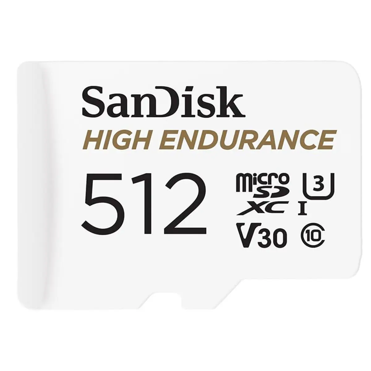 SanDisk High Endurance 512GB UHS-I microSDXC Memory Card with SD Adapter